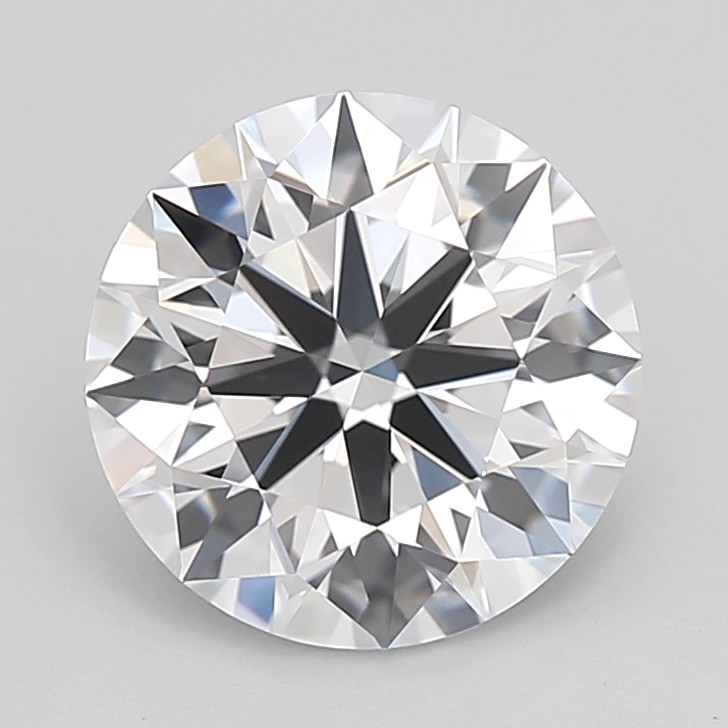 2.66ct Round D VVS1 Lab-Grown Diamond