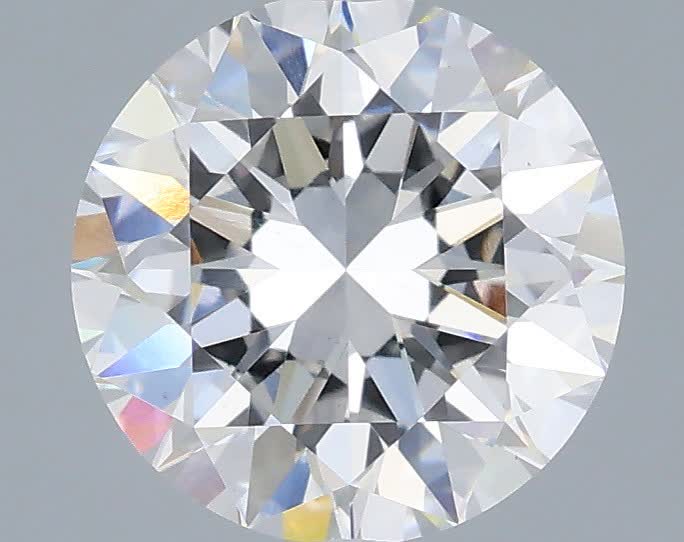 2ct Round E VS1 Lab-Grown Diamond