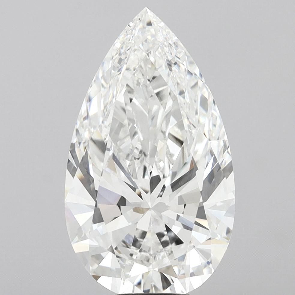 10.08 Carat PEAR Shape E Colour VVS2 Clarity  Cut - White Lab Diamond - 2092149