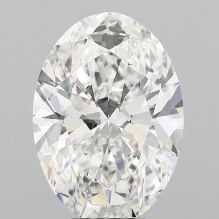 4.03ct Oval F VVS2 Lab-Grown Diamond