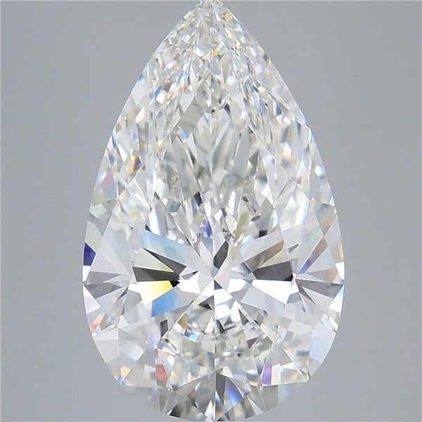 9.54 Carat PEAR Shape F Colour VVS2 Clarity  Cut - White Lab Diamond - 1872975