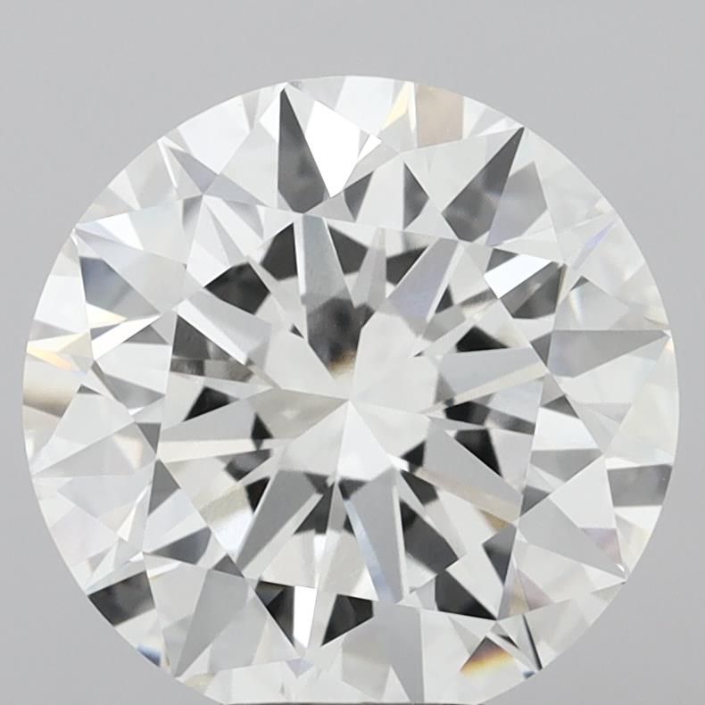6.36ct Round F VVS2 Lab-Grown Diamond