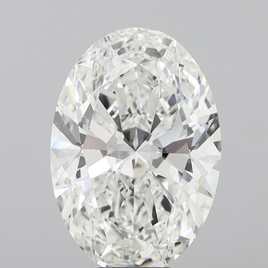 8.08ct Oval F VVS2 Lab-Grown Diamond