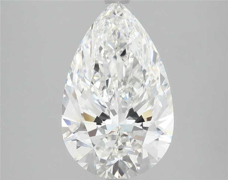 4.05ct Pear E VVS2 Lab-Grown Diamond