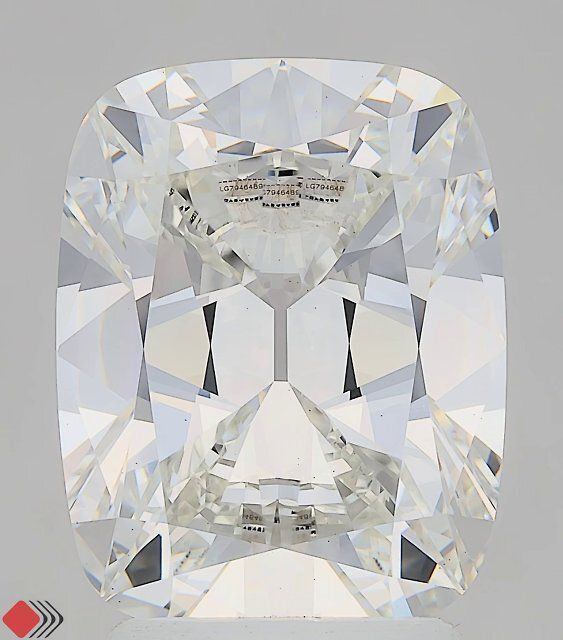 3.04ct Cushion F VS1 Lab-Grown Diamond