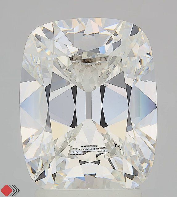 3.07ct Cushion F VVS2 Lab-Grown Diamond