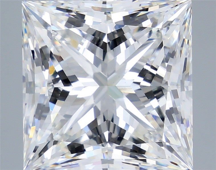 10.53 Carat PRINCESS Shape F Colour VVS2 Clarity  Cut - White Lab Diamond - 2169579