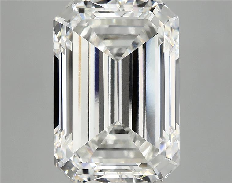 14.09 Carat EMERALD Shape F Colour VS1 Clarity  Cut - White Lab Diamond - 2547984