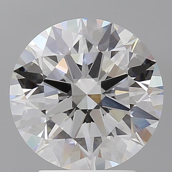 3.09ct Round E VVS2 Lab-Grown Diamond