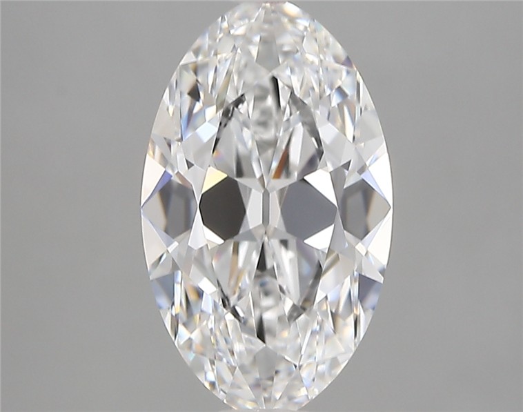 2.88ct Moval D FL Lab-Grown Diamond