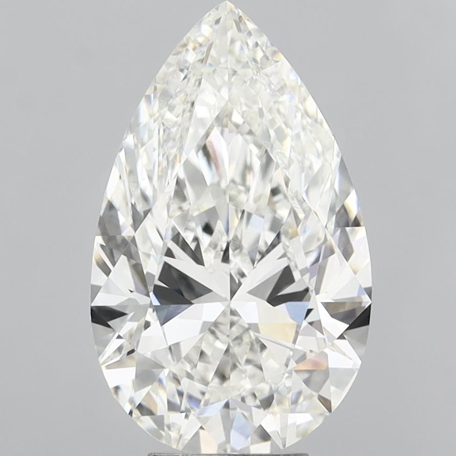 7.02ct Pear F VVS2 Lab-Grown Diamond
