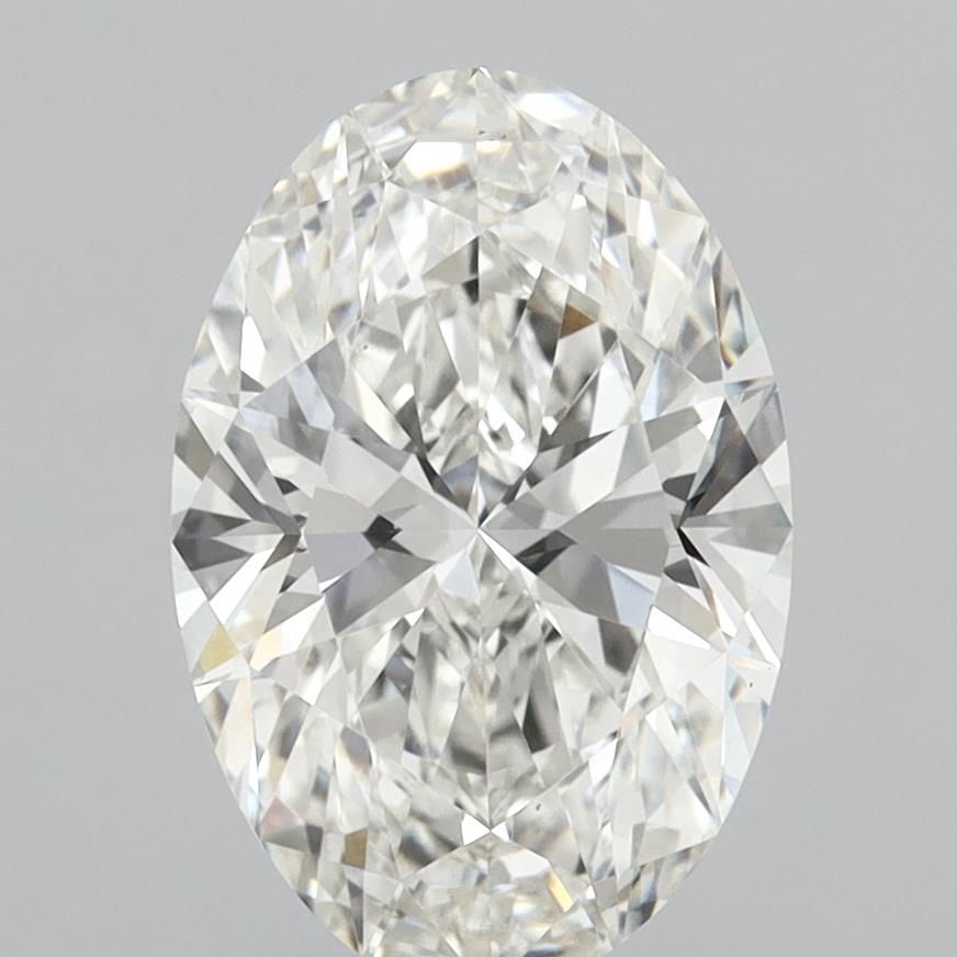 4.08ct Oval F VVS2 Lab-Grown Diamond