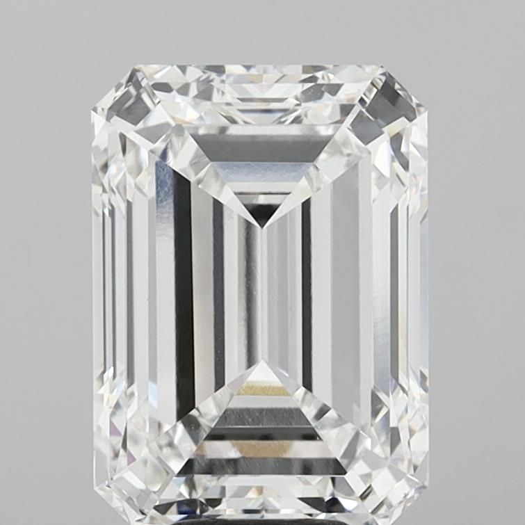 9.58 Carat EMERALD Shape E Colour VVS2 Clarity  Cut - White Lab Diamond - 1864612