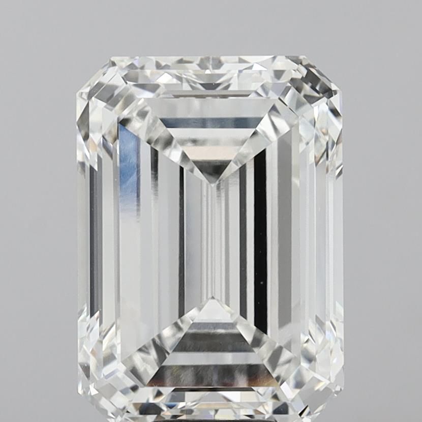 11.59 Carat EMERALD Shape F Colour VVS1 Clarity  Cut - White Lab Diamond - 1864616