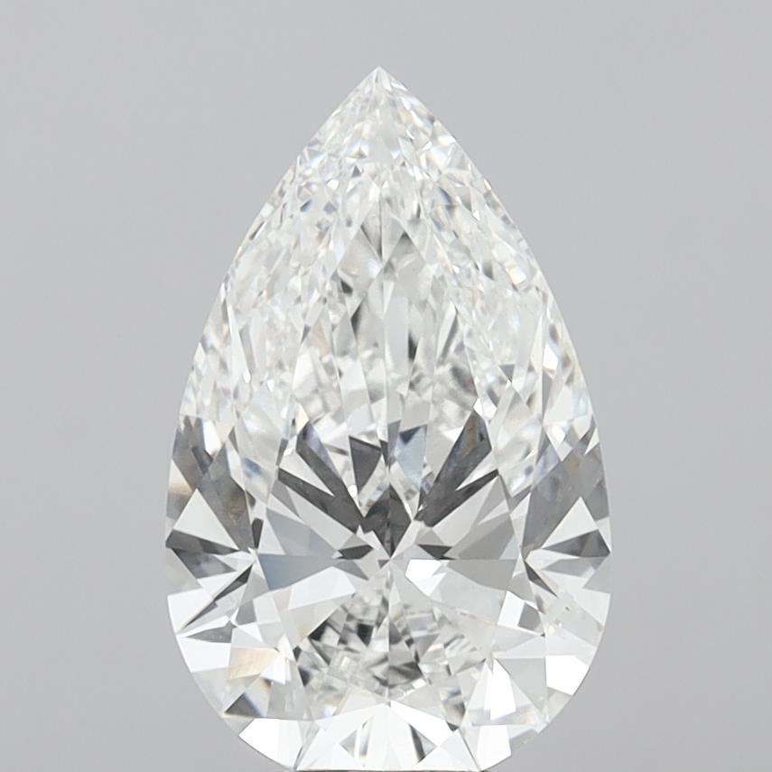 6.07ct Pear E VS1 Lab-Grown Diamond