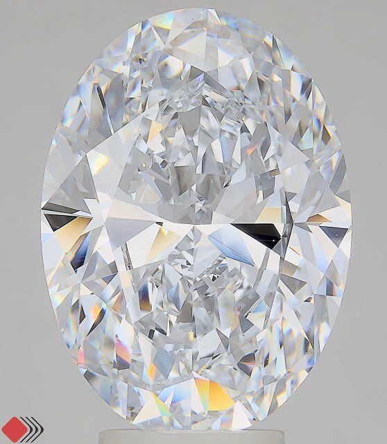 7ct Oval D VS1 Lab-Grown Diamond
