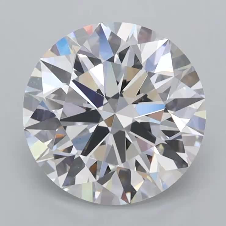 2.07ct Round D VVS1 Lab-Grown Diamond