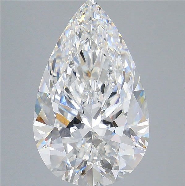9.57 Carat PEAR Shape E Colour VVS2 Clarity  Cut - White Lab Diamond - 1872976