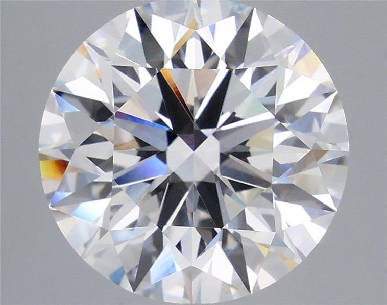 8ct Round F VVS2 Lab-Grown Diamond