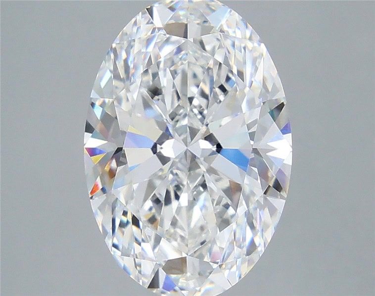 5.53ct Oval E VVS2 Lab-Grown Diamond