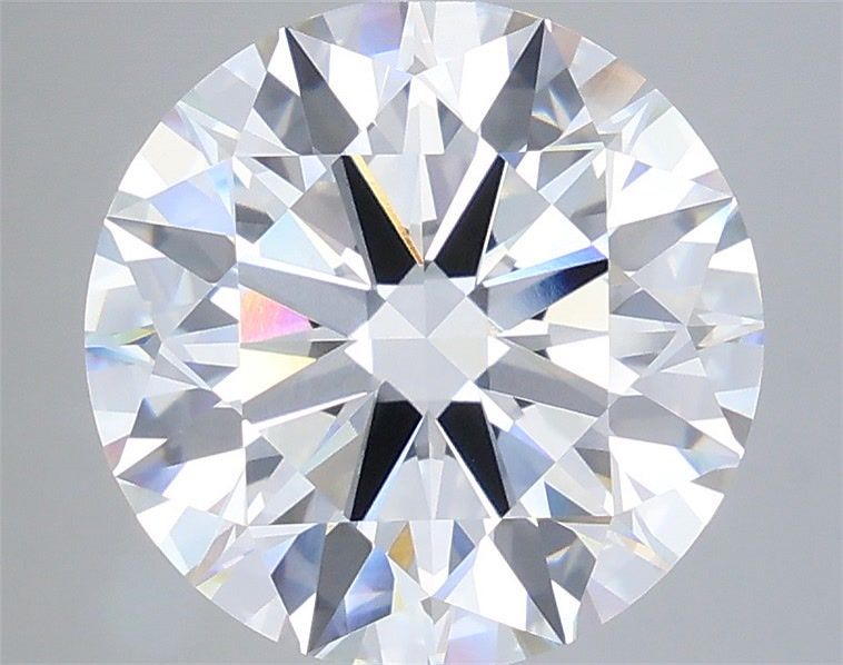 5.51ct Round F VVS2 Lab-Grown Diamond