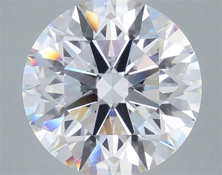 7.01ct Round F VVS2 Lab-Grown Diamond