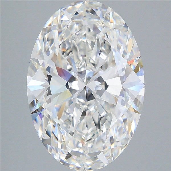 6.57ct Oval E VVS2 Lab-Grown Diamond