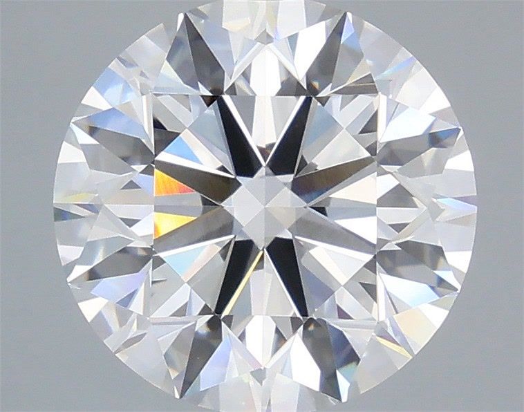5.55ct Round F VVS2 Lab-Grown Diamond