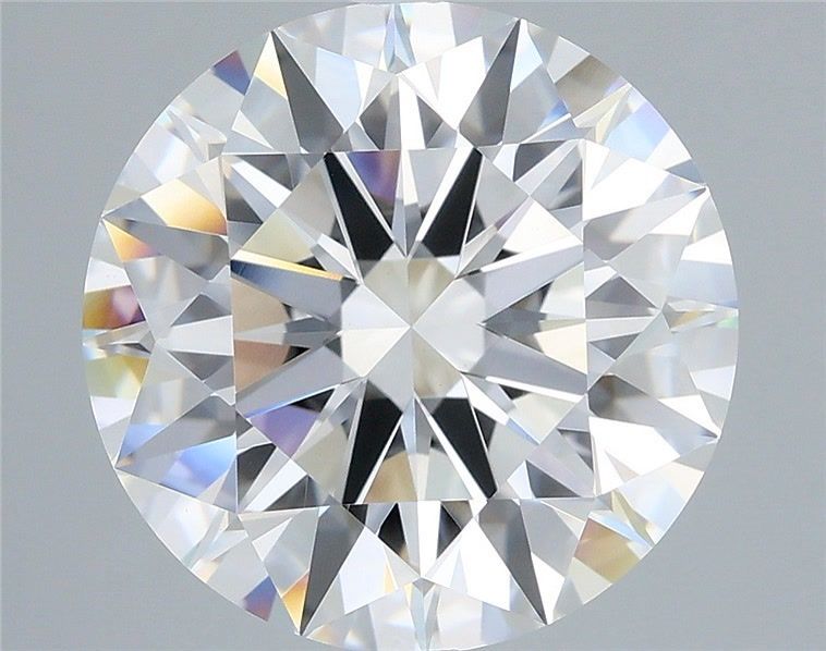 7.09ct Round F VVS2 Lab-Grown Diamond