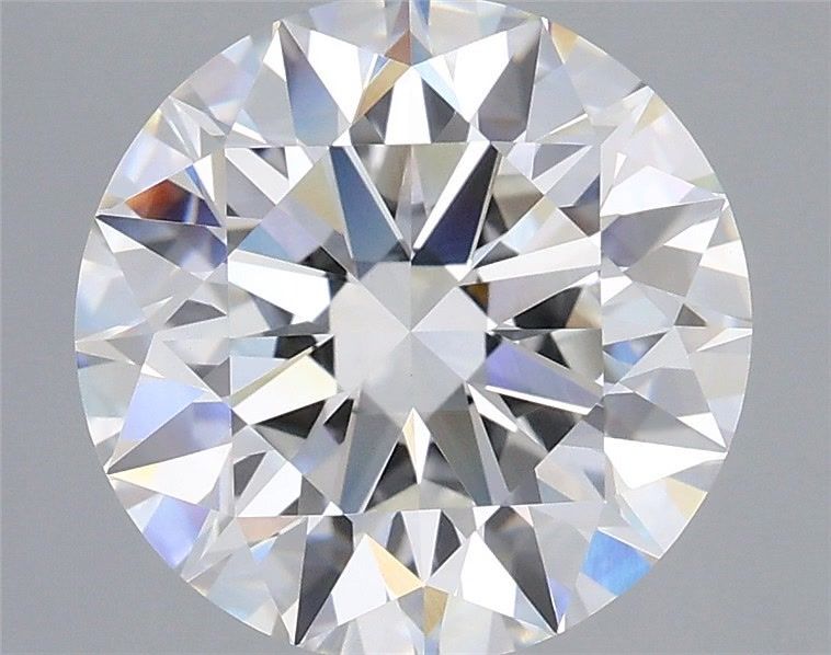 4.53ct Round F VVS2 Lab-Grown Diamond