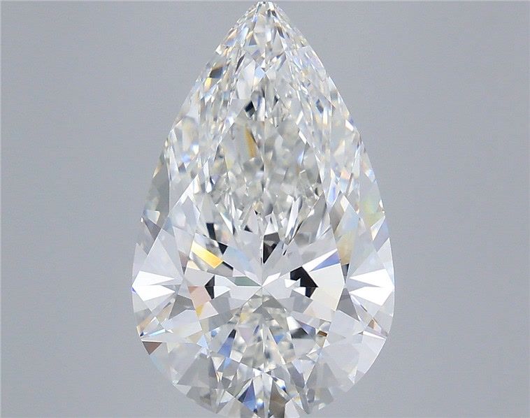 7.07ct Pear F VVS2 Lab-Grown Diamond