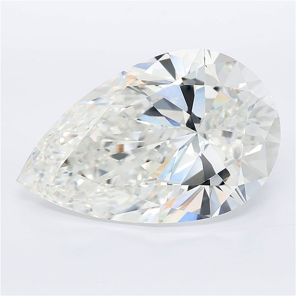 13.01ct Pear F VVS2 Lab-Grown Diamond