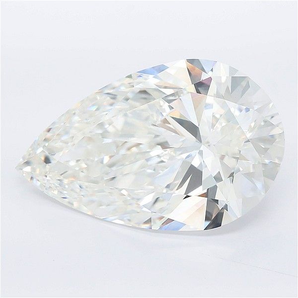 13.06ct Pear F VVS2 Lab-Grown Diamond