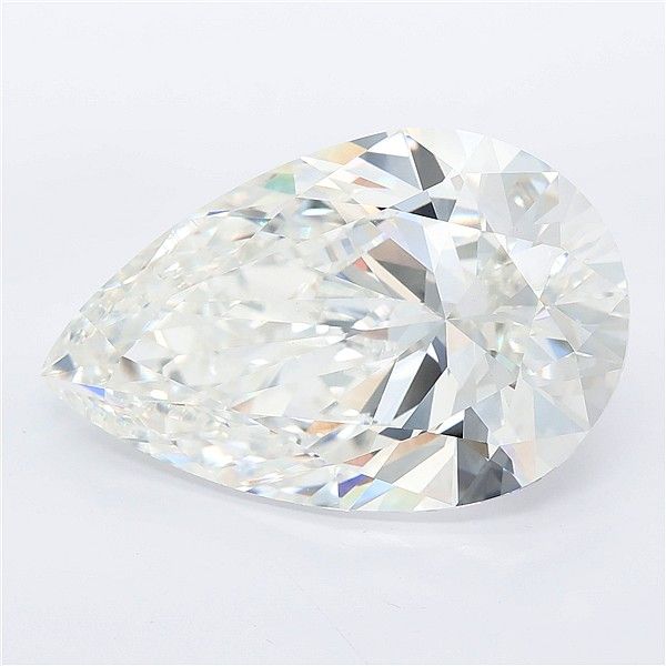 13.05 Carat PEAR Shape G Colour VVS2 Clarity  Cut - White Lab Diamond - 2742691