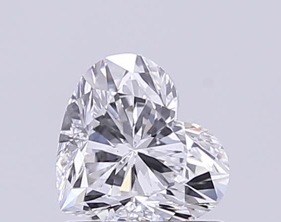 0.81ct Heart D VVS1 Lab-Grown Diamond