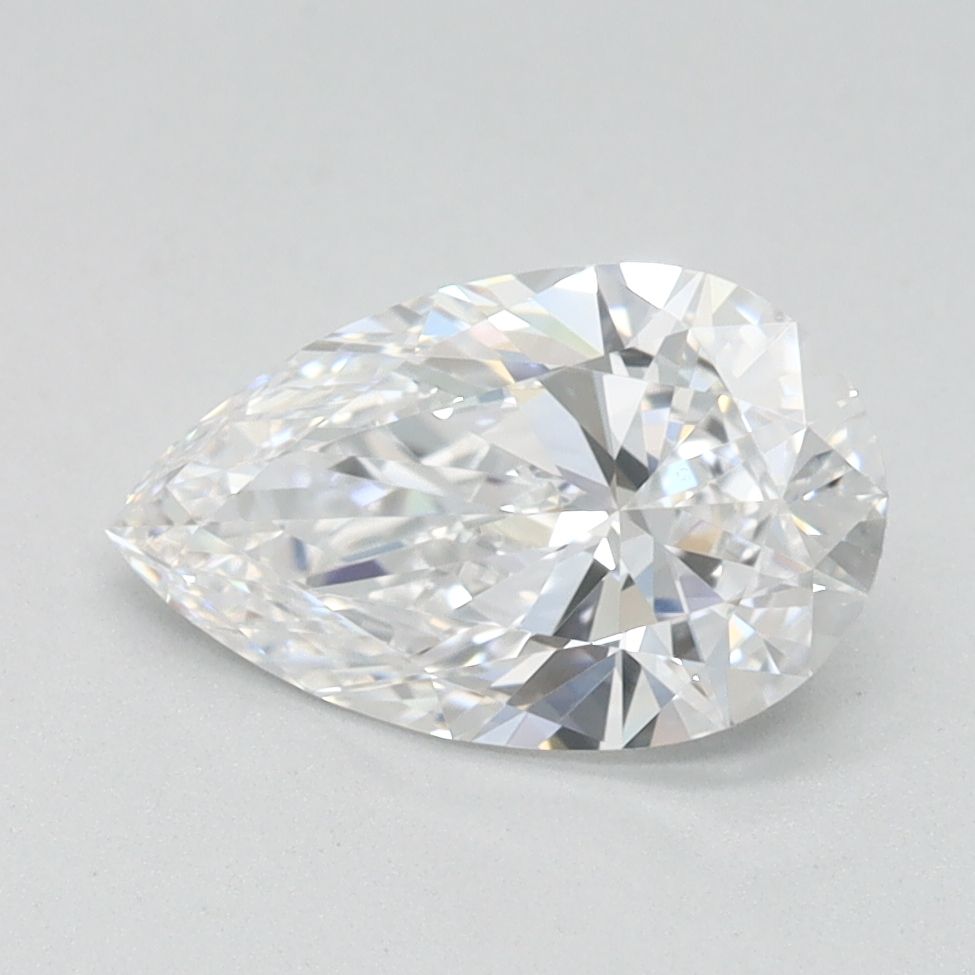 1.11ct Pear D VVS1 Lab-Grown Diamond
