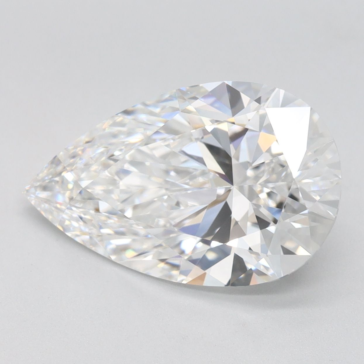 3.2ct Pear D VVS1 Lab-Grown Diamond
