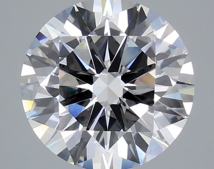 4.52ct Round F VVS2 Lab-Grown Diamond