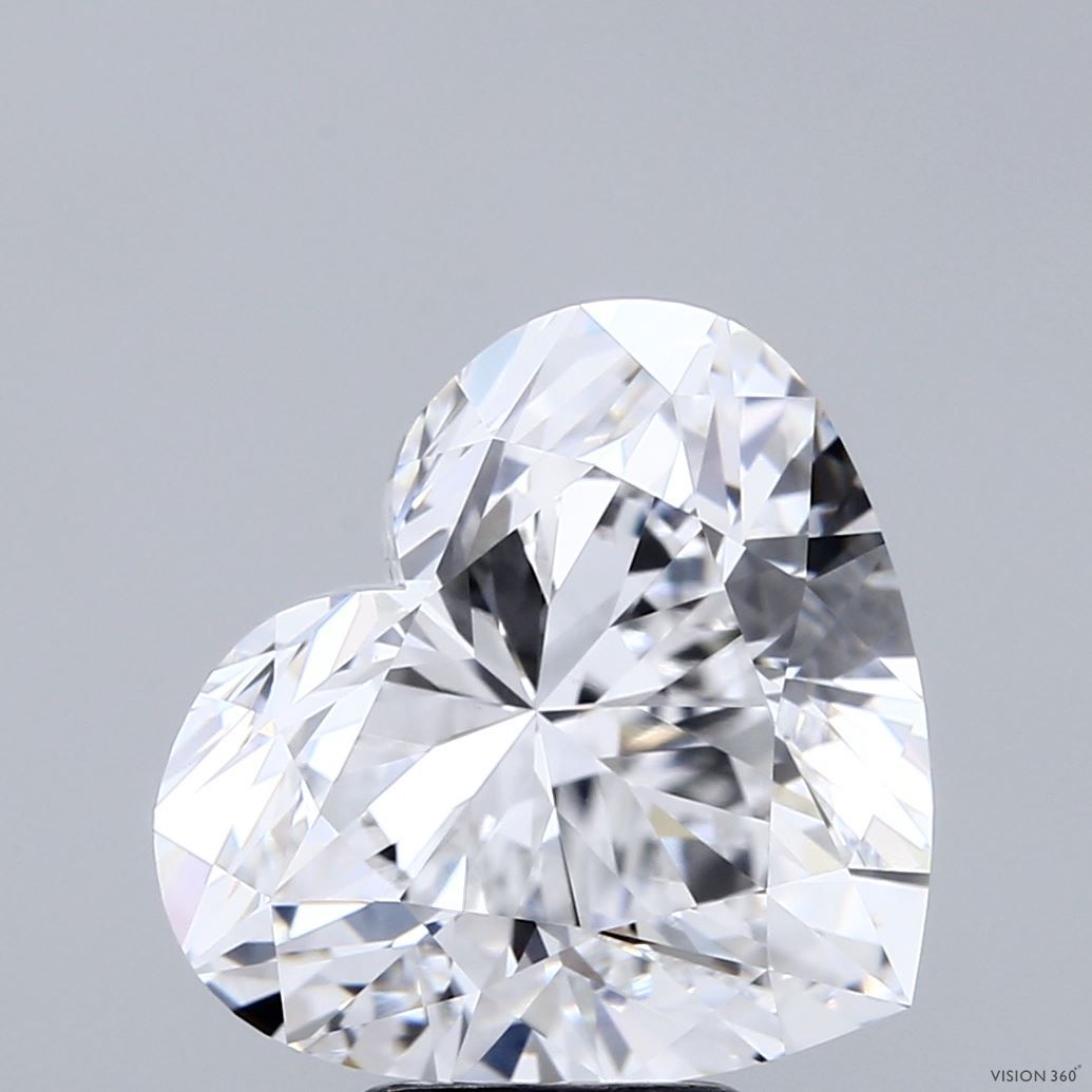 6.01ct Heart D VVS2 Lab-Grown Diamond