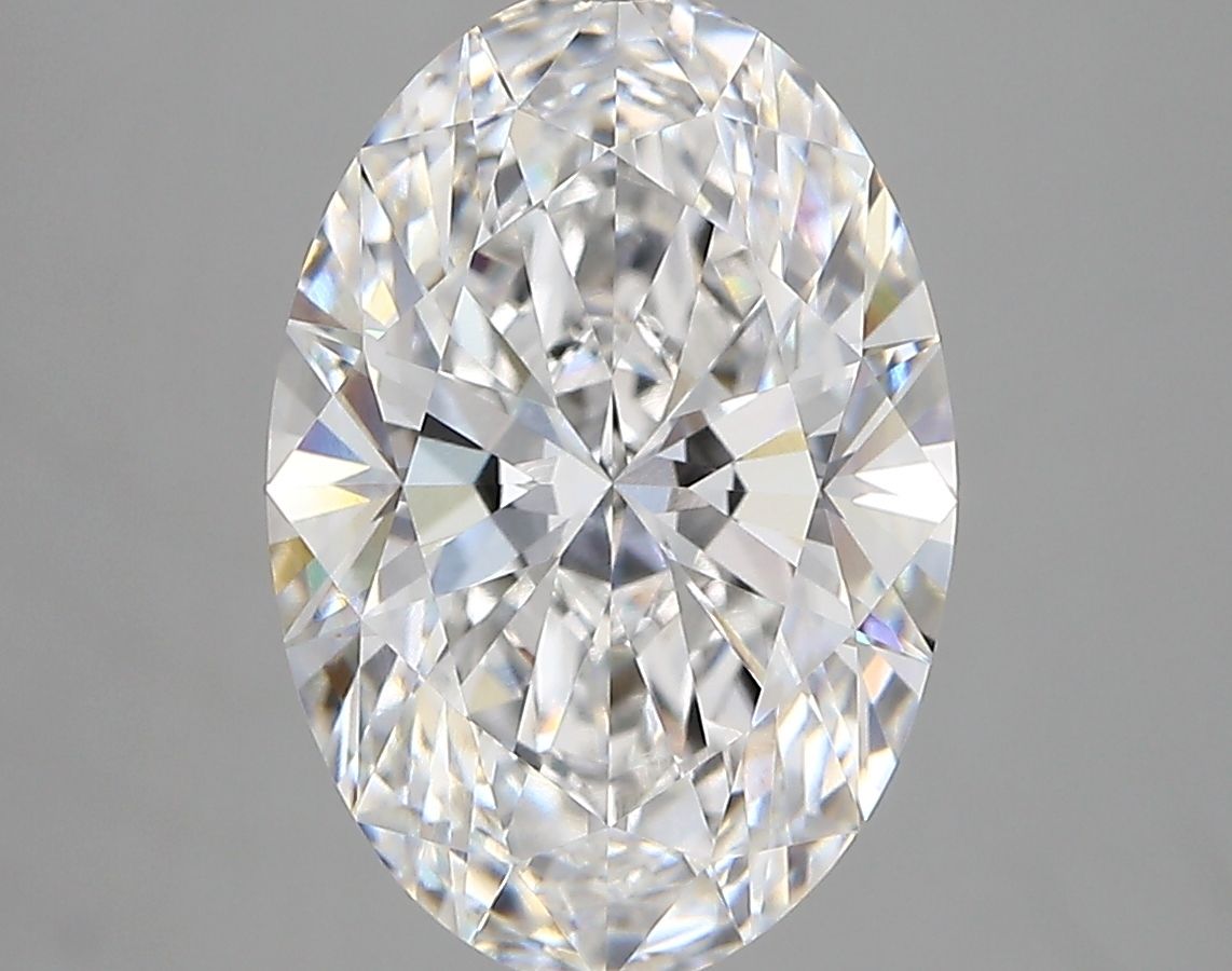 4.14ct Oval E FL Lab-Grown Diamond