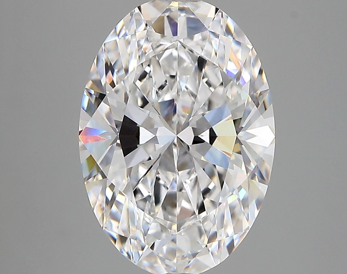 4.3ct Oval D VVS2 Lab-Grown Diamond