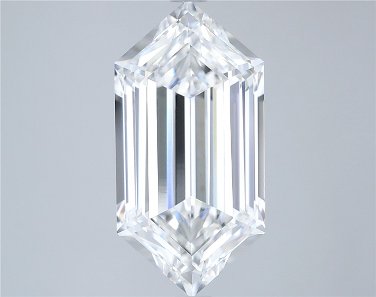 4.12ct Hexagonal E VS1 Lab-Grown Diamond