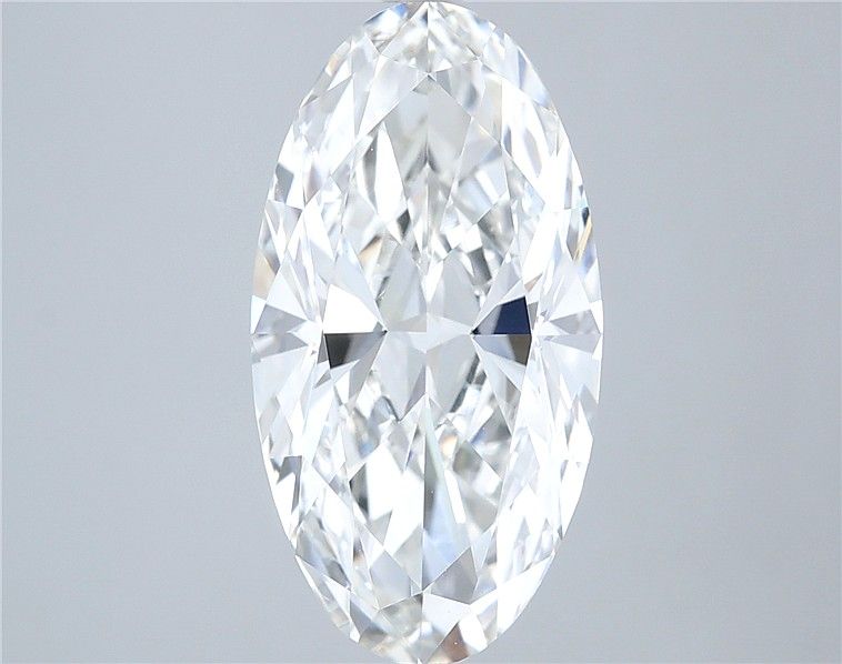 3.78ct Moval F VVS2 Lab-Grown Diamond