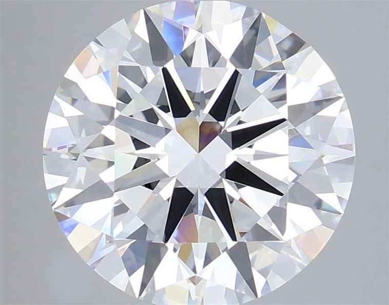 5ct Round F VVS2 Lab-Grown Diamond