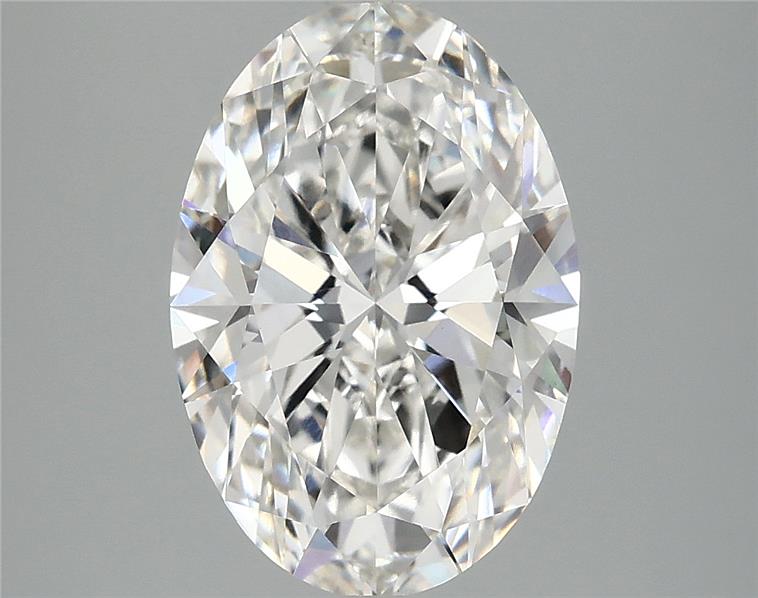 3.72ct Oval F VVS2 Lab-Grown Diamond