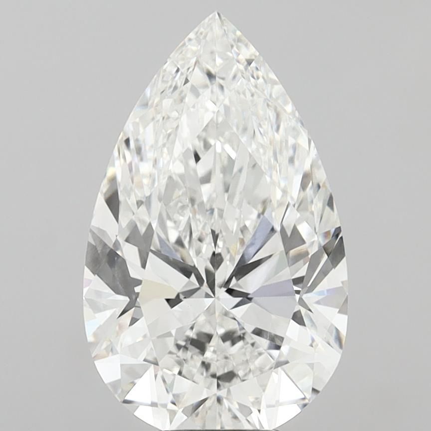 8.05ct Pear E VVS2 Lab-Grown Diamond