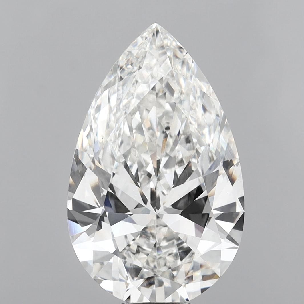12.01ct Pear F VVS2 Lab-Grown Diamond
