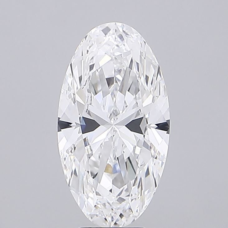 6.16ct Oval D VVS2 Lab-Grown Diamond