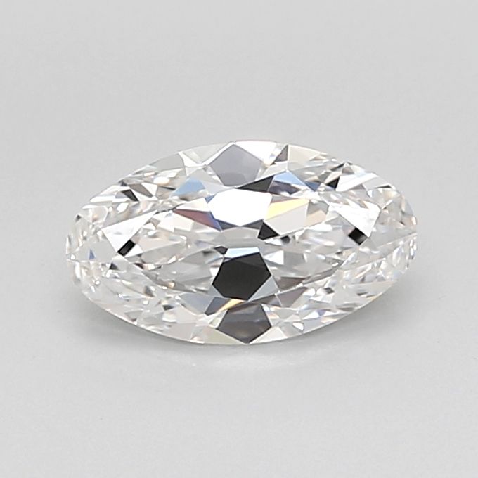 1ct Moval D IF Lab-Grown Diamond