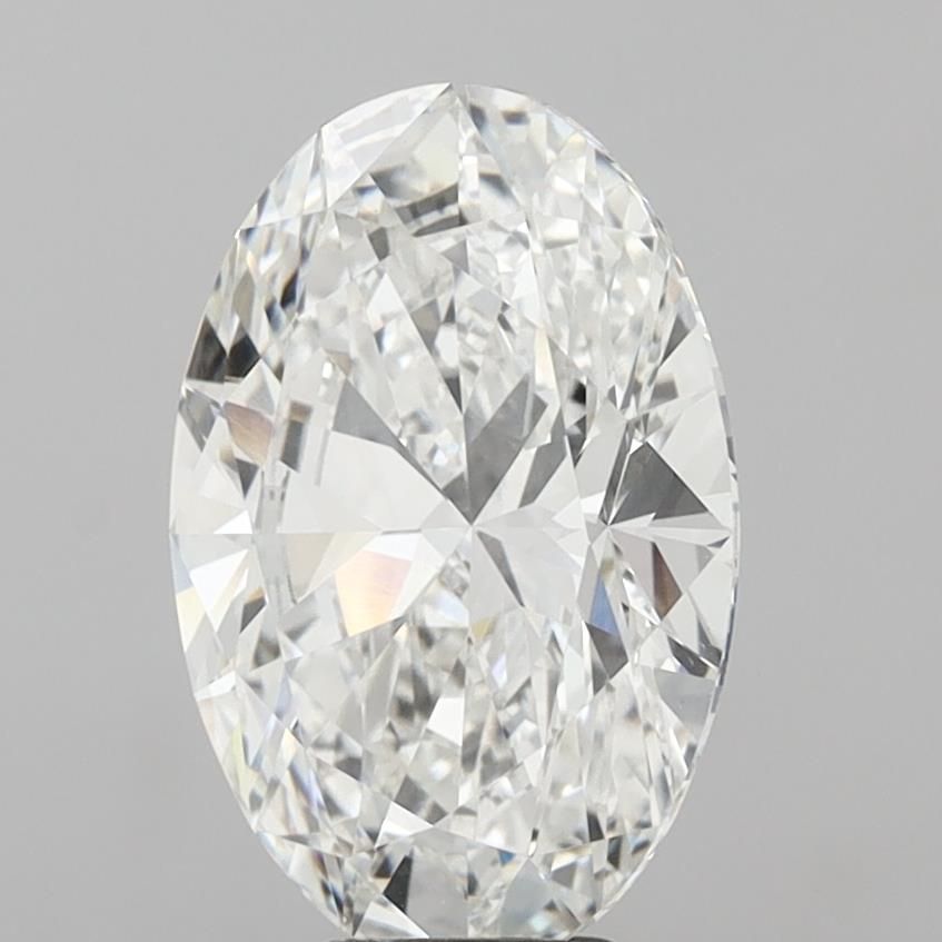8.06ct Oval F VVS2 Lab-Grown Diamond
